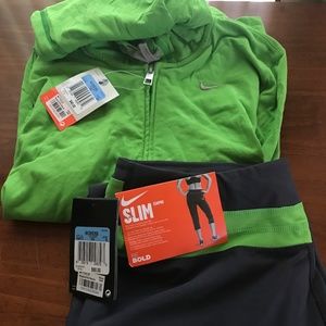 Nike Sweatshirt and Capris